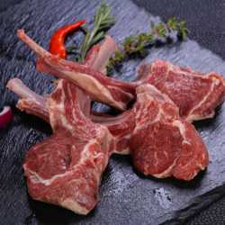 Lamb chops rack